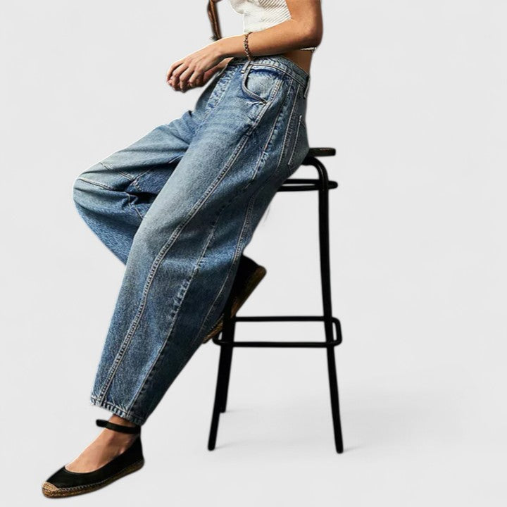 Rain - Comfortable Wide-Leg Trousers
