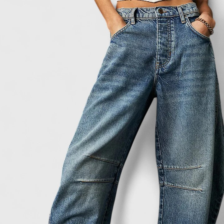 Rain - Comfortable Wide-Leg Trousers
