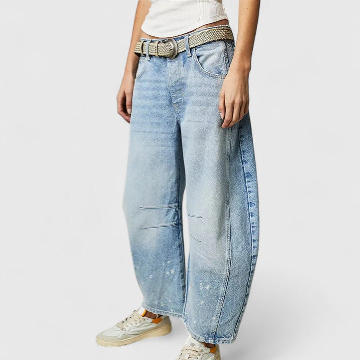 Rain - Comfortable Wide-Leg Trousers