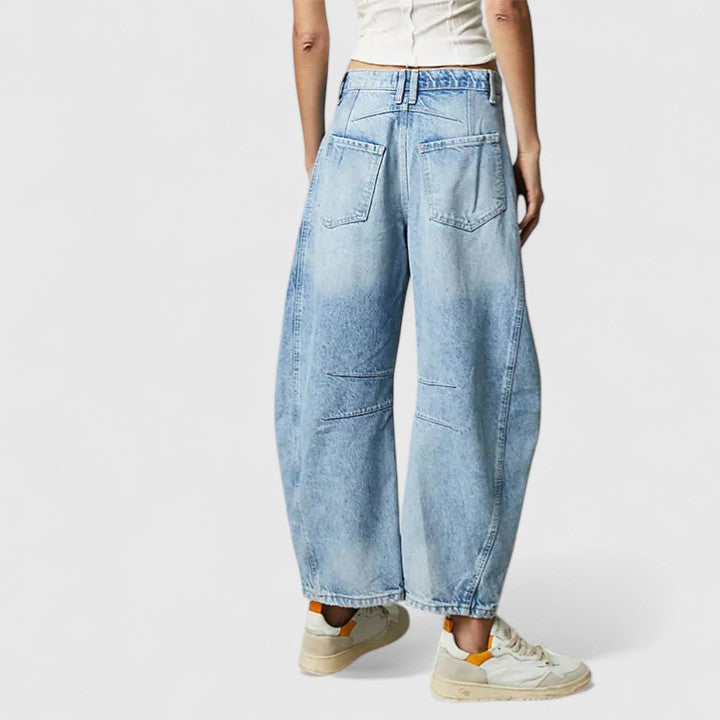 Rain - Comfortable Wide-Leg Trousers