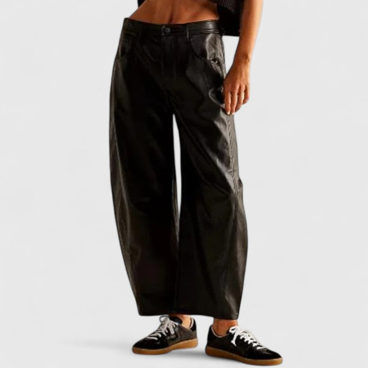 Rain - Comfortable Wide-Leg Trousers