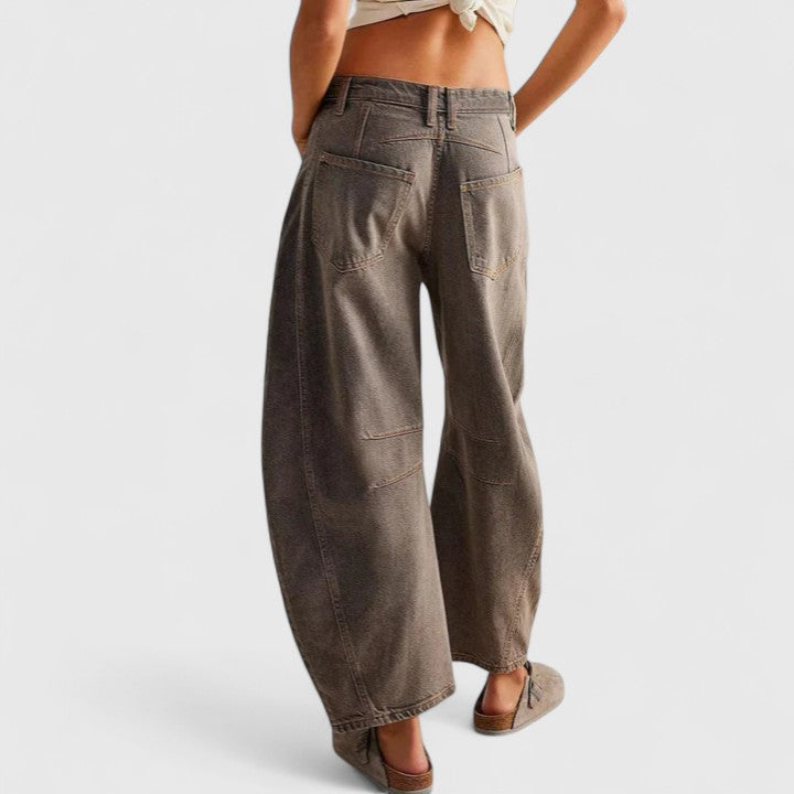 Rain - Comfortable Wide-Leg Trousers