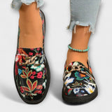 Alison – Multicolour Floral Loafers