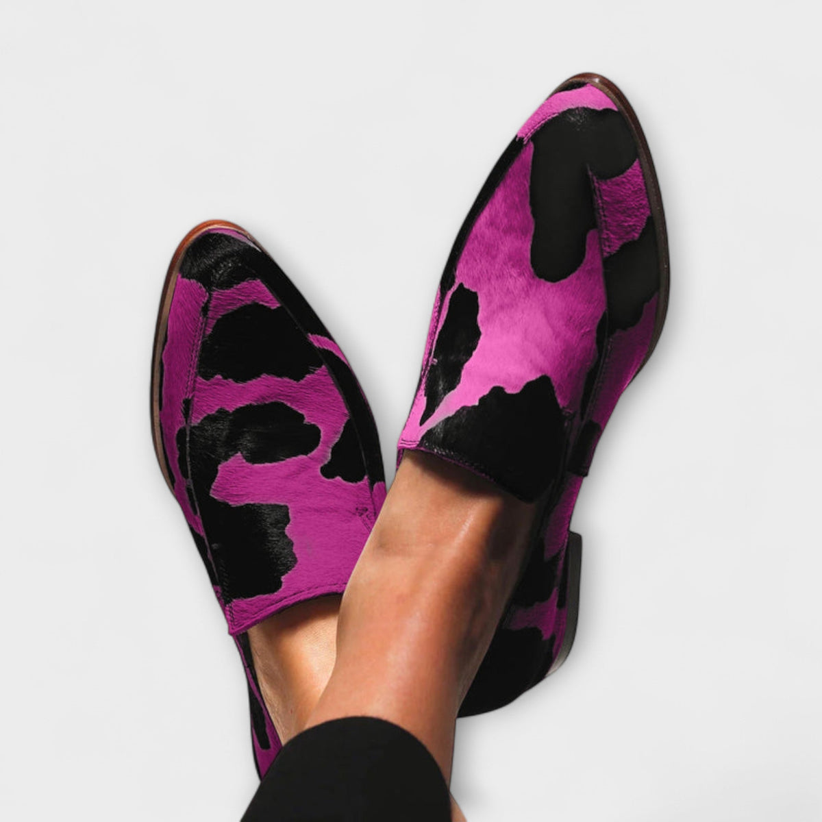 Nic – Cow Print