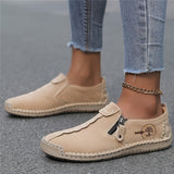 Elira - Comfort Trainers with Zipper