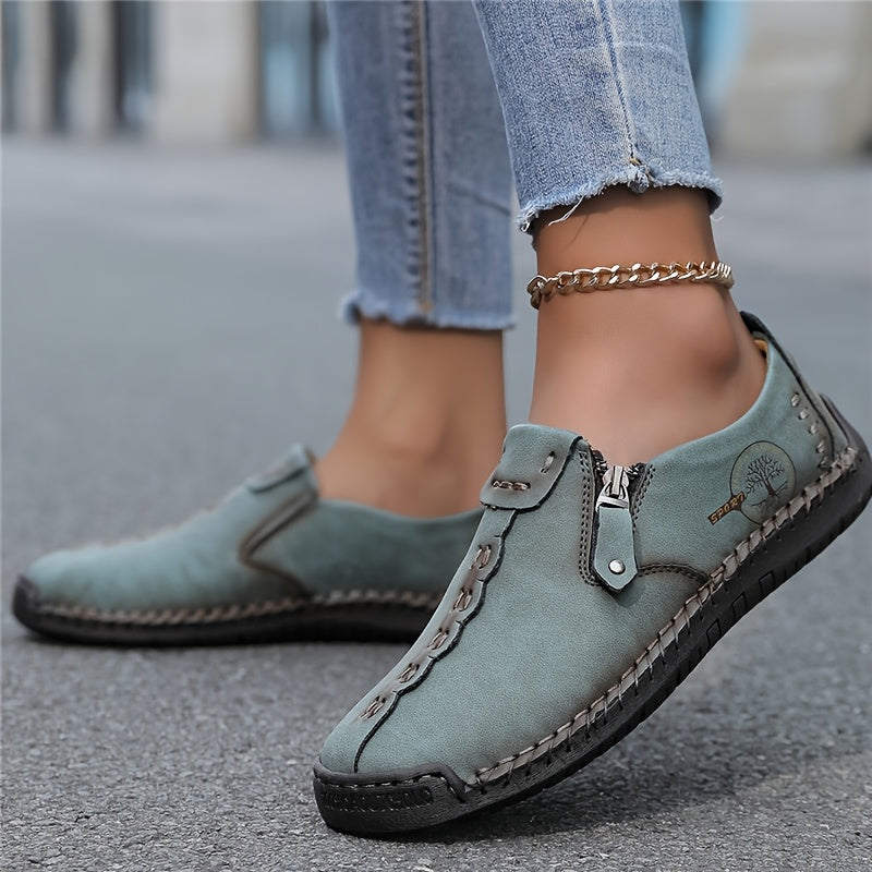 Elira - Comfort Trainers with Zipper