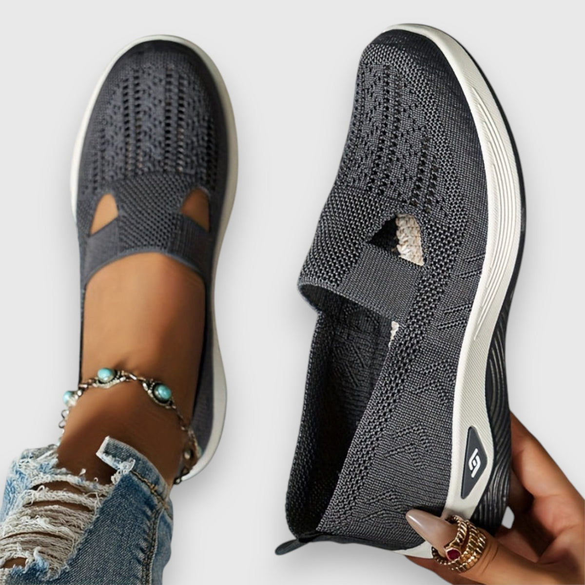 Laurie - Orthopaedic Slip-Ons