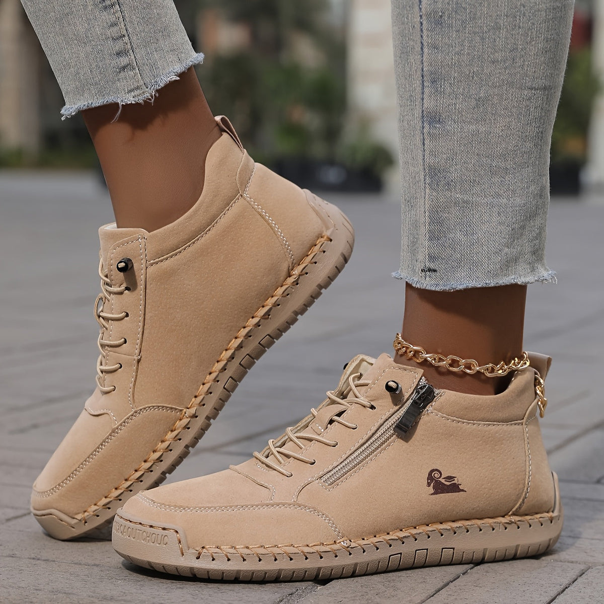 Helena - Zip-Up Orthopaedic Shoes