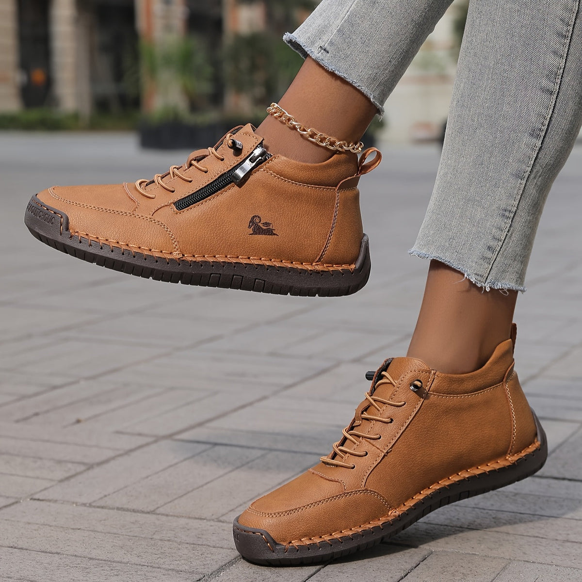 Helena - Zip-Up Orthopaedic Shoes