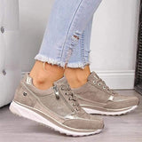 Ginette - Zip-Up Orthopaedic Trainers