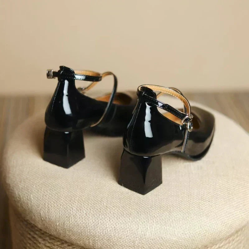 Harper - Elegant Ankle-Strap Pumps