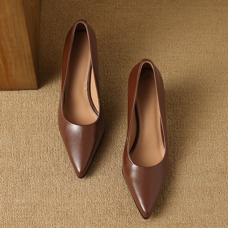Vera - Block Heel Pumps