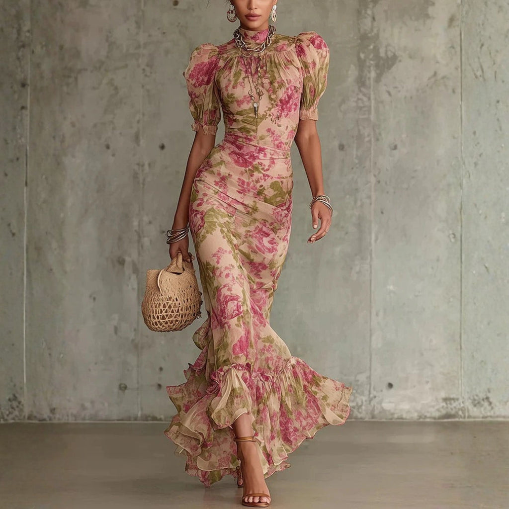 Rose - Vintage Maxi Dress