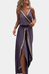 Lorena - Dress Mono with Golden Details