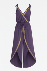 Lorena - Dress Mono with Golden Details