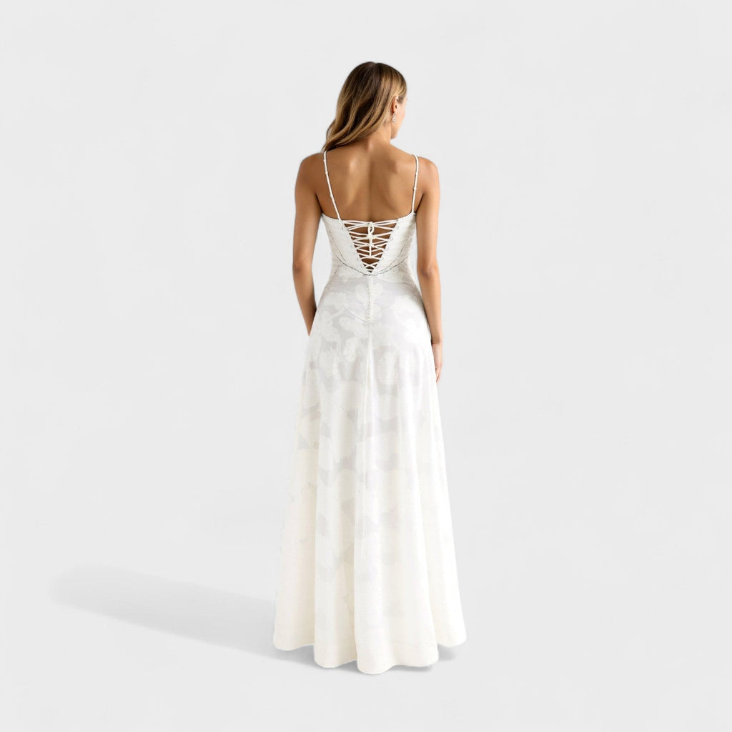 Verona - Maxi dress in floral lace
