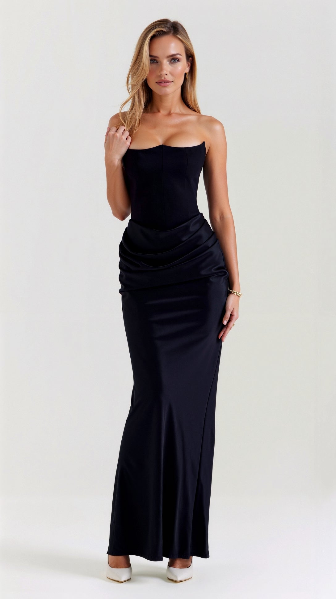 Esmeralda - Long dress with bodice