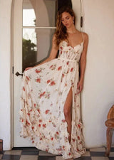 Sonia - Floral Pattern Midi Dress