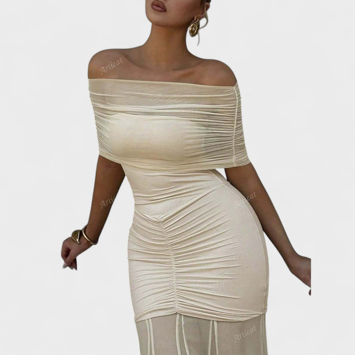 Victoria - Long Knit Dress