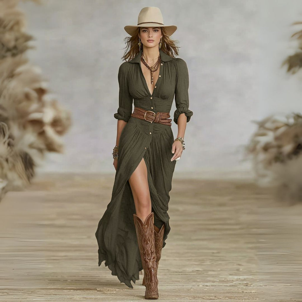 Sarah - Chic Maxi Dress