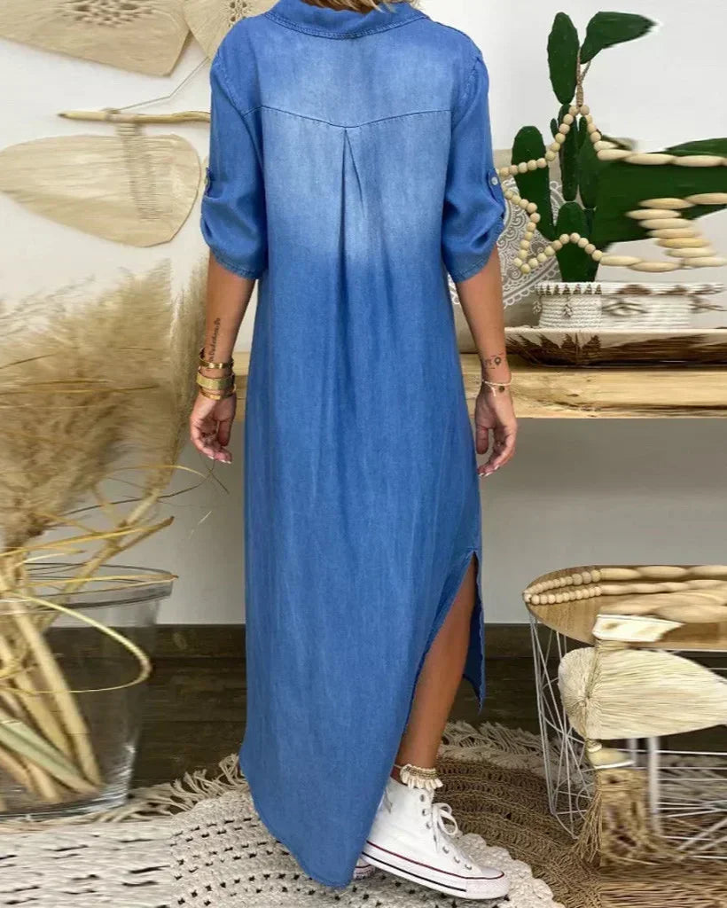 Ibiza - Maxi Denim Dress
