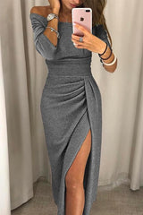 Natalie - Chic Off-Shoulder Dress