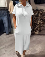 Grace - Casual Hoodie Dress