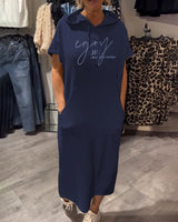 Grace - Casual Hoodie Dress