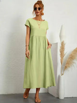 Celine - Midi Dress with Pockets