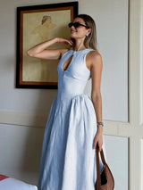Sara - Elegant Midi Dress