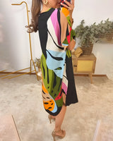 Rosaline - Floral Casual Dress