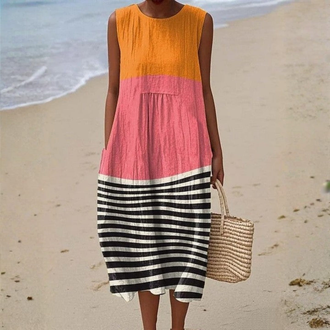 Vanessa - Colour Block Dress