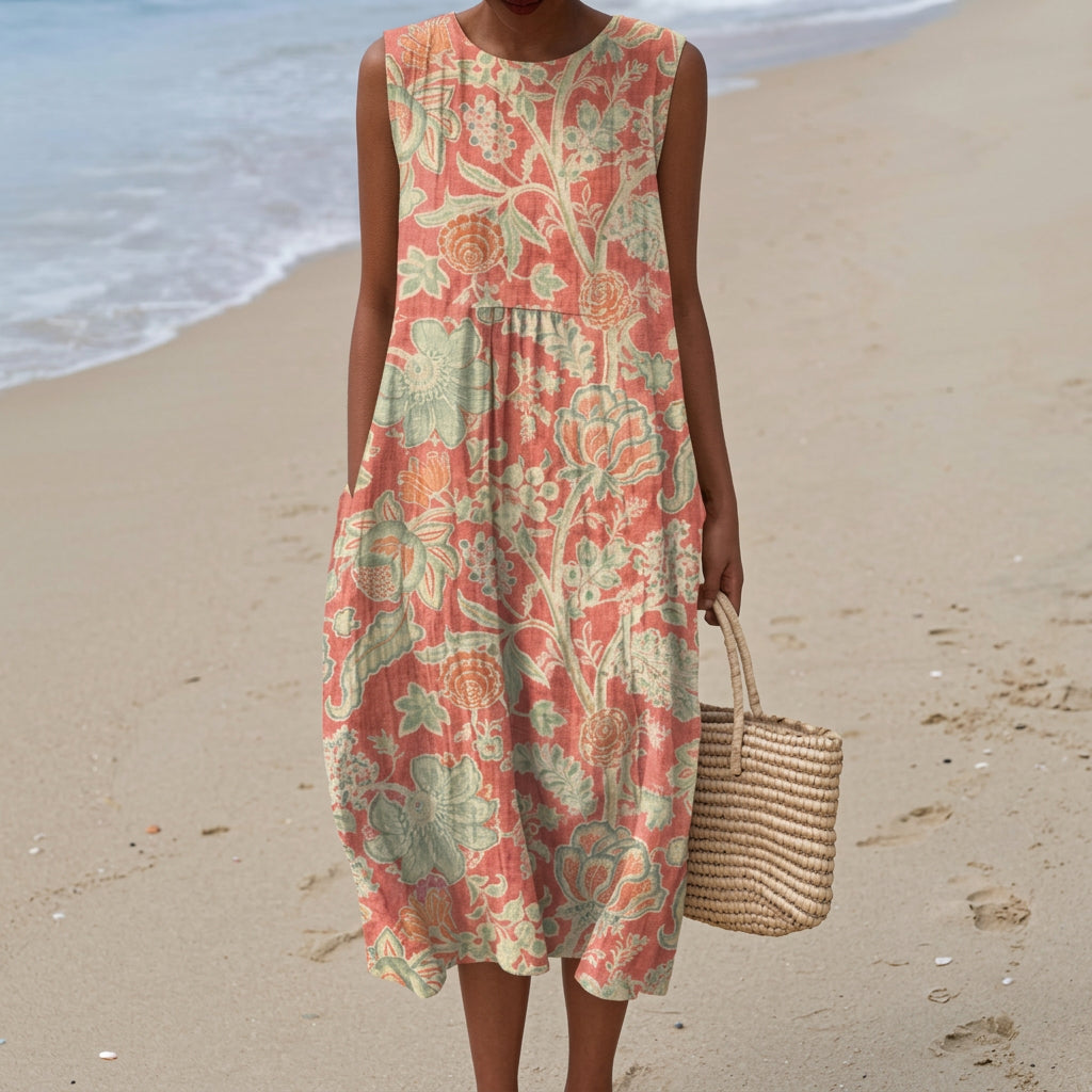 Star - Retro Floral Dress