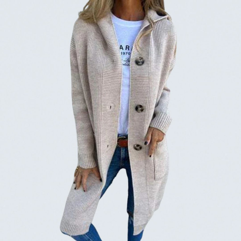 Everlyn - Cosy Hooded Cardigan