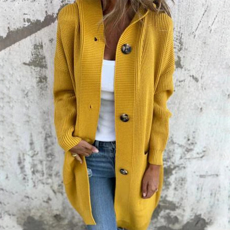 Everlyn - Cosy Hooded Cardigan
