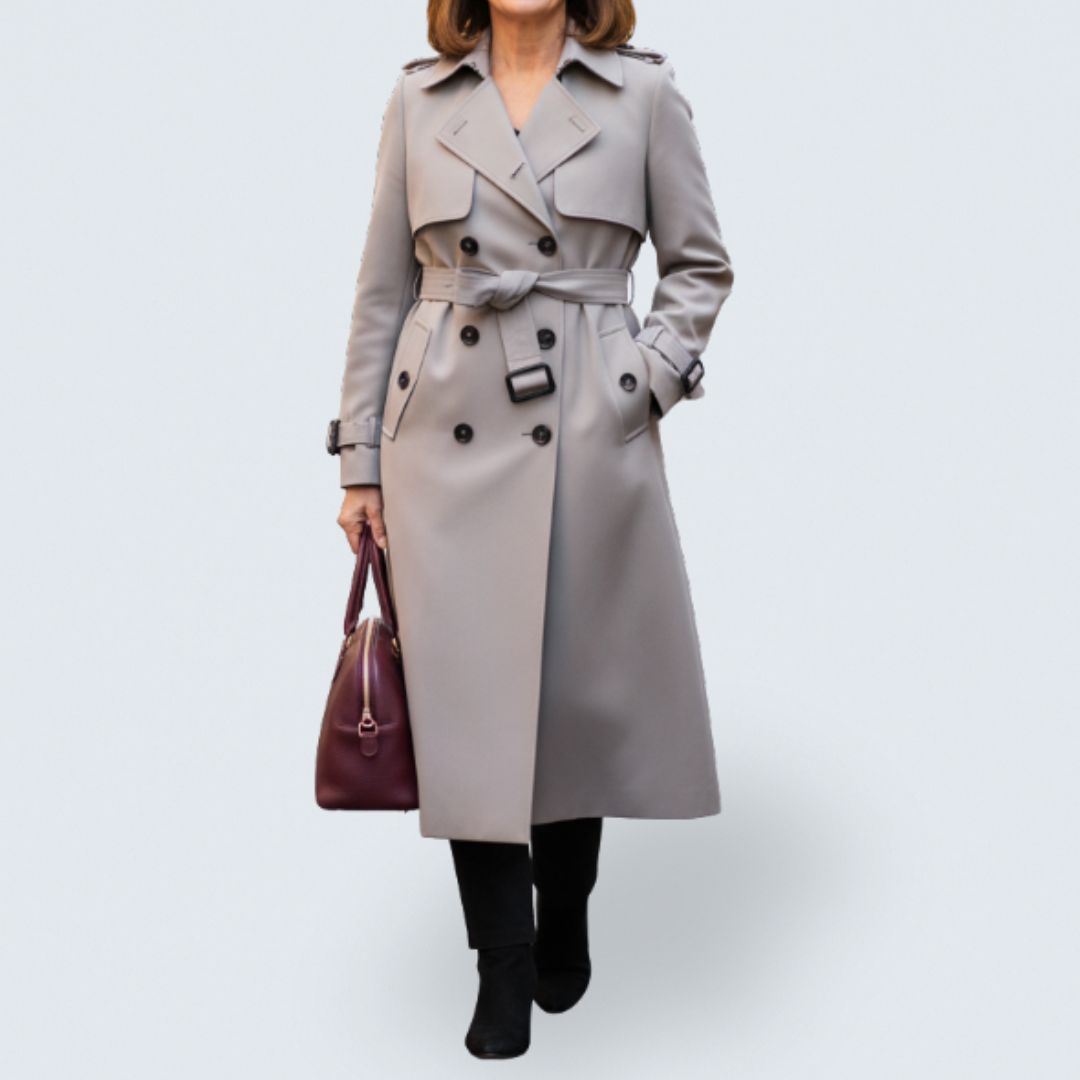 Amoura - Belted Trench Coat
