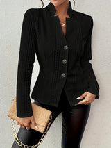 Naomi - Sculpted Button Jacket