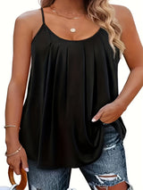 MILA - Women Lightweight Spaghetti Strap Fit Summer Top
