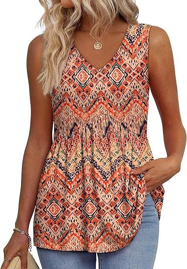 ELIORA - Effortless Flowy Sleeveless Tank Top