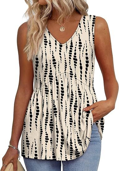 ELIORA - Effortless Flowy Sleeveless Tank Top