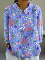 Emery - Whimsical Garden Blouse