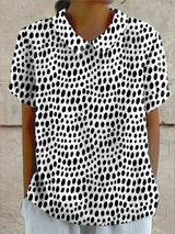 Lillian - Polka Dot Print Blouse