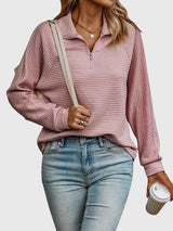 Abigail - Elegant Sweater with Zipper