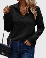 Abigail - Elegant Sweater with Zipper