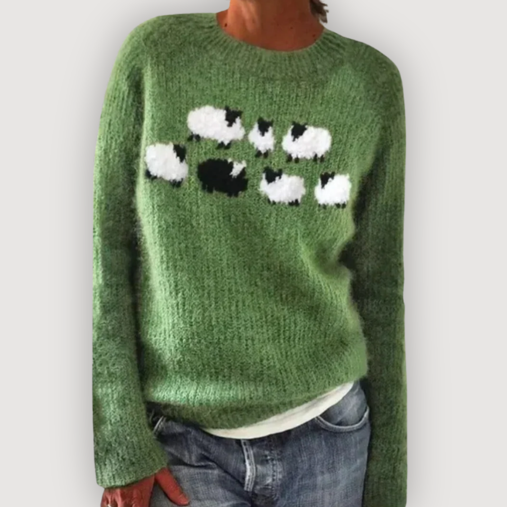 LUCY – SHEEP KNIT JUMPER
