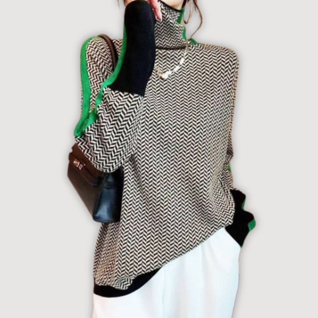 MARY – CHIC TURTLENECK JUMPER