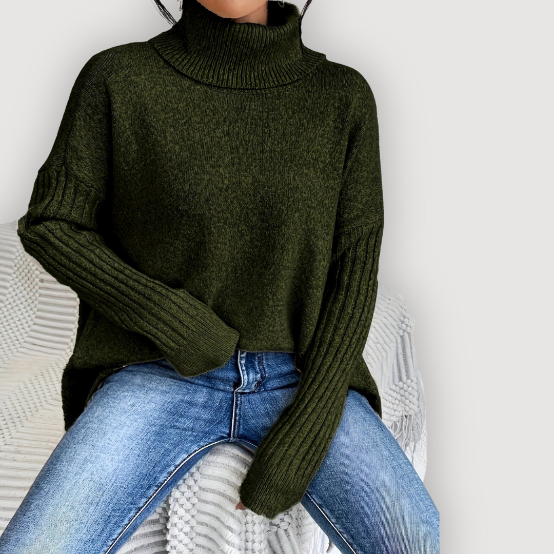 LORENA – COSY TURTLENECK JUMPER