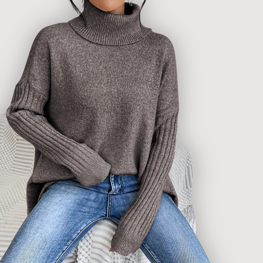 LORENA – COSY TURTLENECK JUMPER