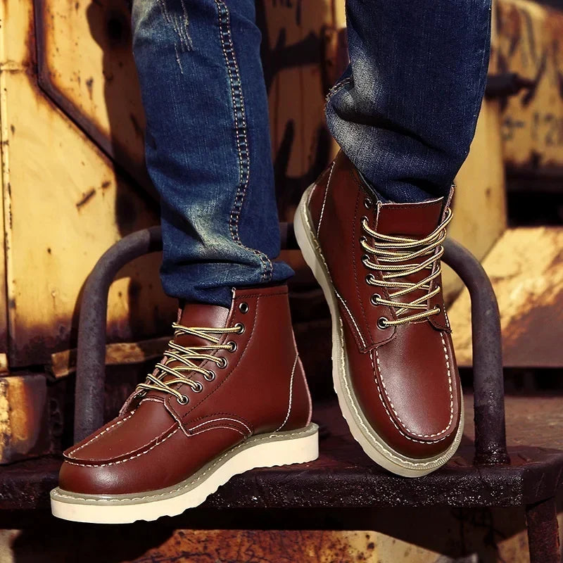 Benjamin - Heritage Lace-Up Boots