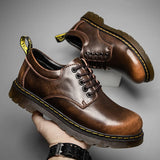 Jacob - Brown Derby Shoes